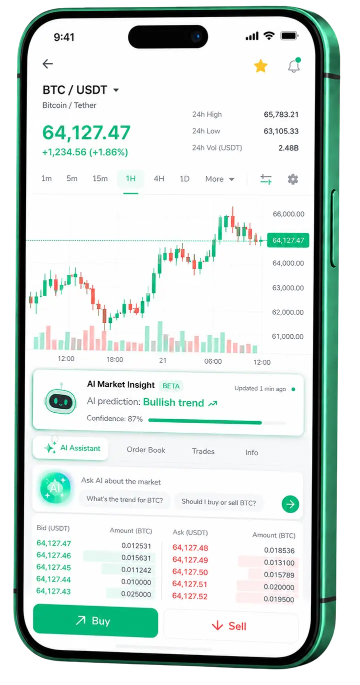 Quarfina — app móvel Visão móvel da plataforma Quarfina